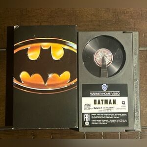 BATMAN - Betamax Tape 1989 Jack Nicholson/Michael Keaton